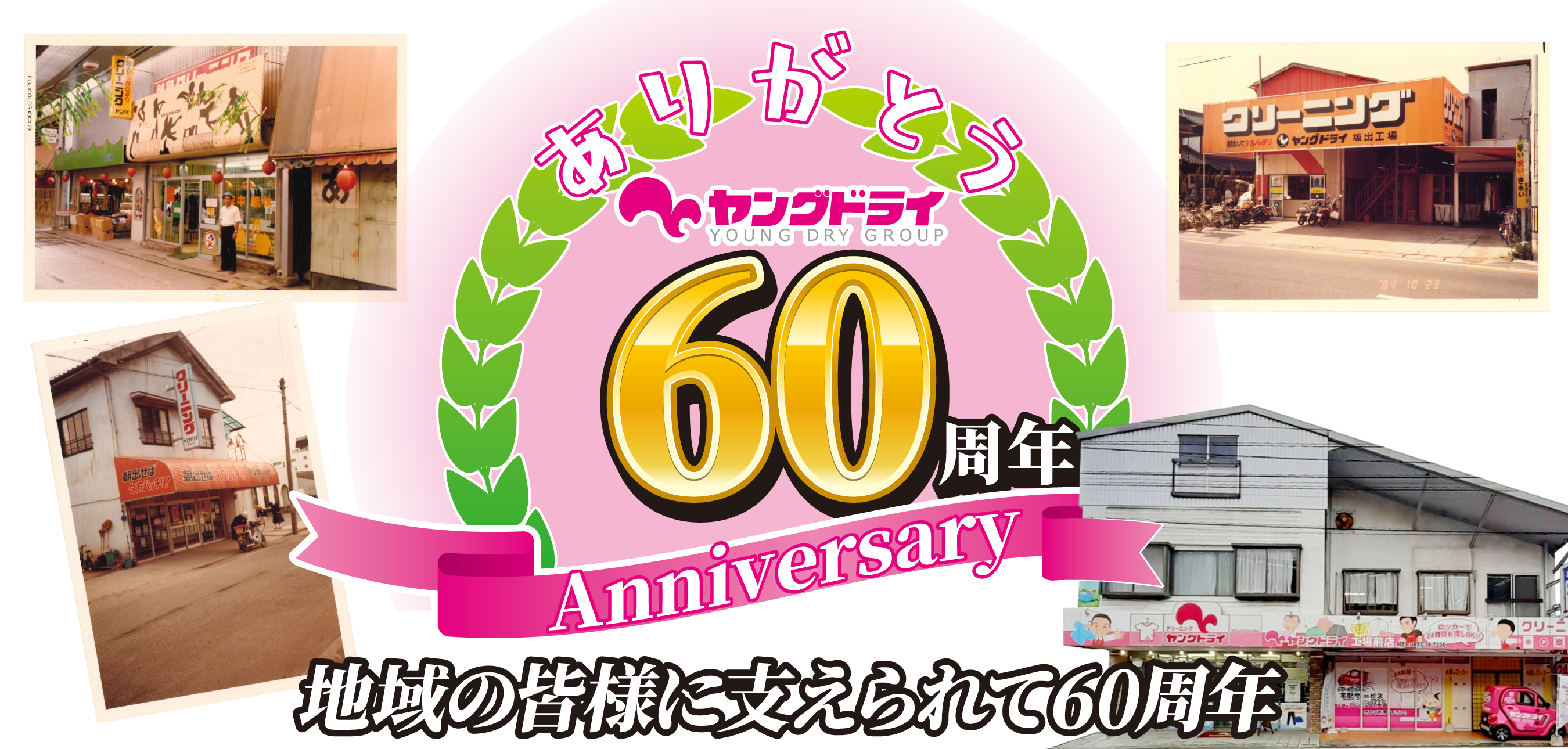 ヤングドライ創業60周年！